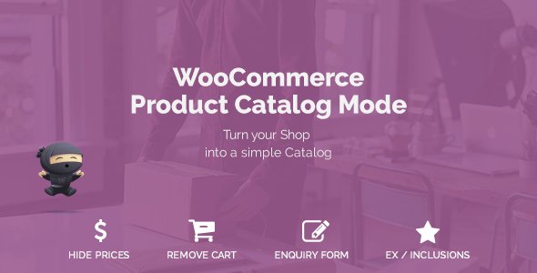 WooCommerce Product Catalog Mode v1.5.1 - WordPress Eklentisi İndir