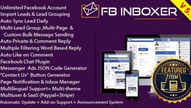 Photo of FB Inboxer v5.1.3 – Facebook Messenger Pazarlama Yazılımı İndir