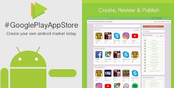 Google Play App Store [CMS] v1.6 İndir