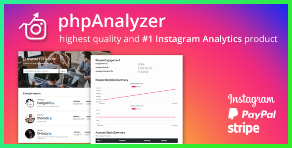 phpAnalyzer v1.9.0 - Instagram Rapor Aracı Script İndir