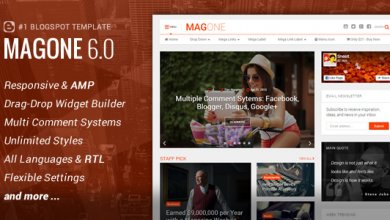 Photo of MagOne v6.1.2 – Responsive Haber & Magazin Blogger Teması İndir