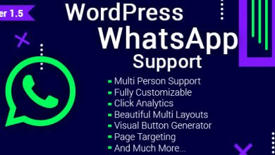 Photo of WordPress WhatsApp Destek v1.5.5