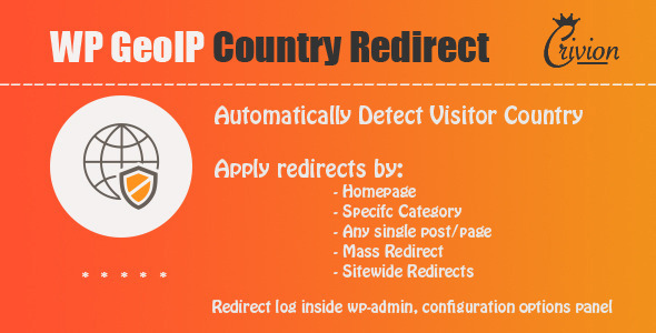 WP GeoIP Country Redirect v2.9 İndir