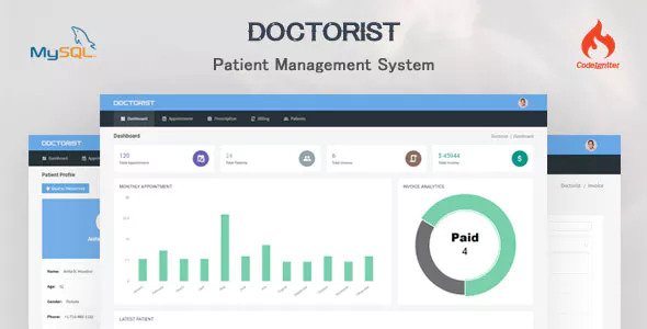 Doctorist v1.0 - Hasta Yönetim Sistemi Script İndir