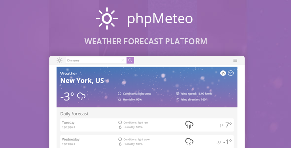 phpMeteo v2.0 - Hava Durumu Script İndir