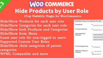 Photo of WooCommerce Hide Products v6.1 İndir